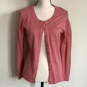 Gap salmon/pink colored cardigan.